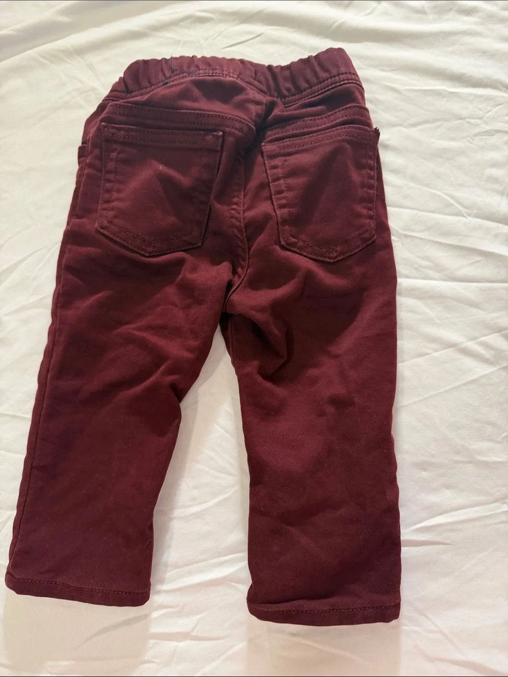 GAP Maroon Drawstring Jeans for Kids